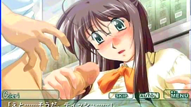 Amorous Professor Cherry Seduces Student In Steamy Hentai Eroge Scene