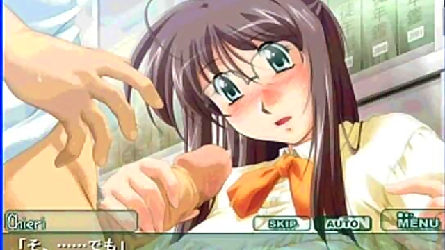 Amorous Professor Cherry Seduces Student In Steamy Hentai Eroge Scene