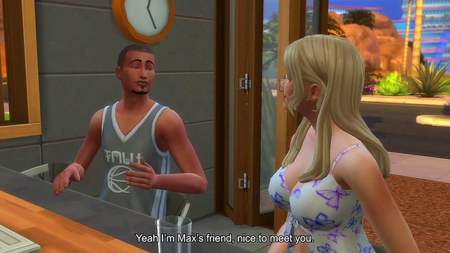 Virgin Teen Stepsis Falls for Brother's Friend in The Sims 4 Animated Bliss