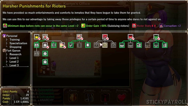 Karryn's Prison – Hot Anime Succubus Action in Busty Hentai Sex Game