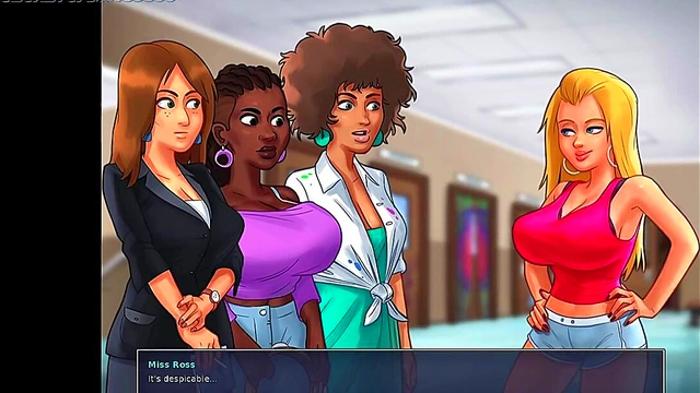 Mature MILF Maria Sucks Massive Cock in Steamy Summer Scene