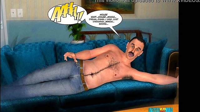 Blonde Teen Seduces Spy for Hardcore Blowjob & Pregnant in 3D Hentai Comics