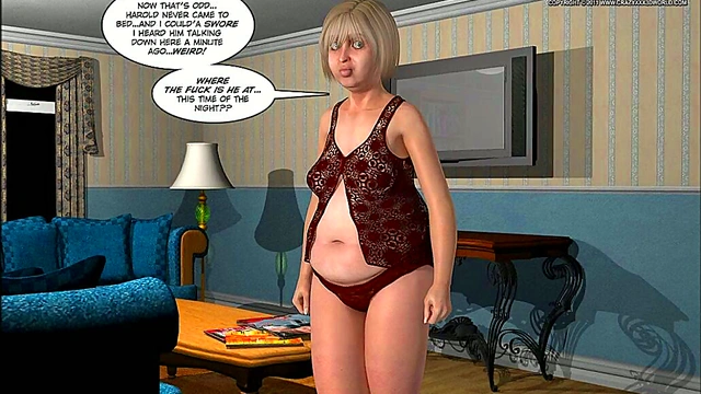 Blonde Teen Seduces Spy for Hardcore Blowjob & Pregnant in 3D Hentai Comics