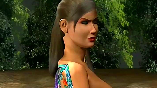 Ninja Scroll Toon Chick Gets Hardcore Anime Action With 3D Dick