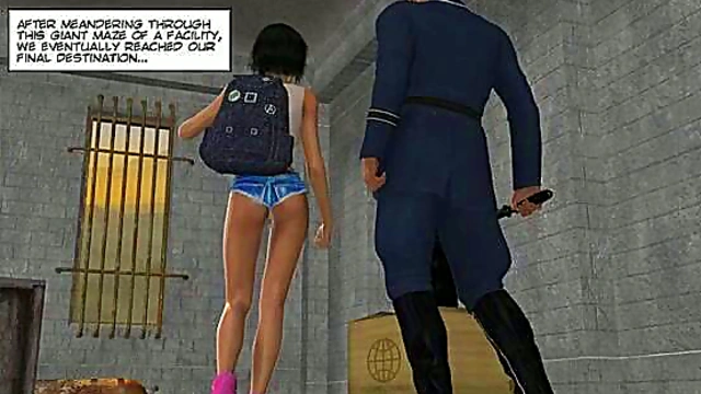 Big-Titted Teacher Tempts Teen With Big Cock In 3D Anime Cartoon Action