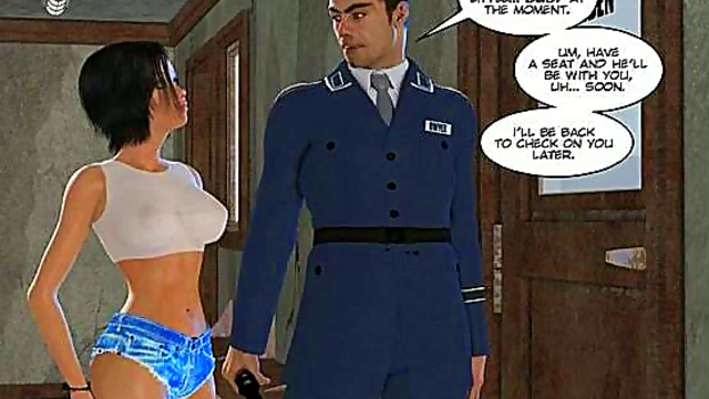 Big-Titted Teacher Tempts Teen With Big Cock In 3D Anime Cartoon Action