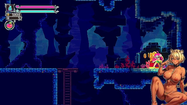 Lost Flip Witch Escapes to Sea for Steamy Sex Game Adventure