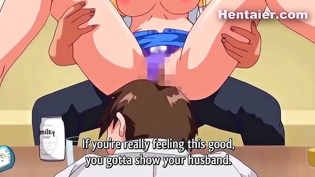 Horny Cheating Wife Fucks Husband's coworker for Big Boob Action