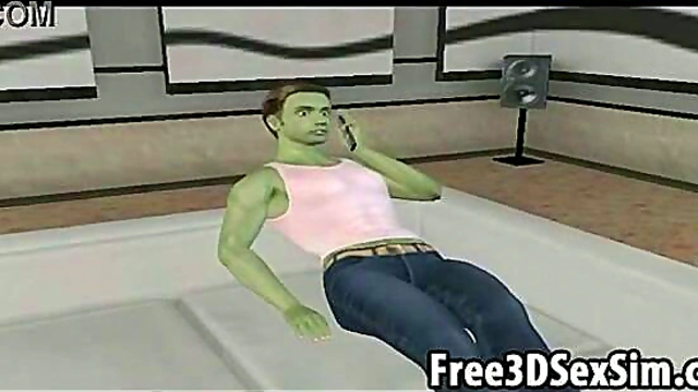 Foxy 3D Cartoon Devil Vixen Gets Her Pussy Licked Hardcore