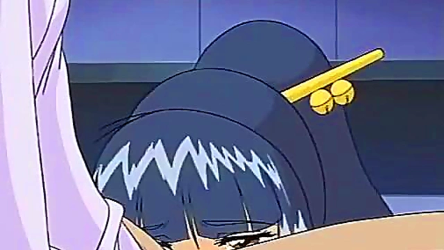 Hot Hentai Babe Masturbates & Sucks Dick In Steamy Anime Scene