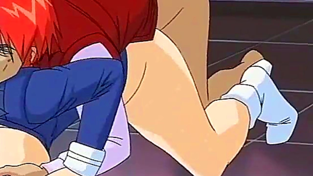 Hot Hentai Babe Masturbates & Sucks Dick In Steamy Anime Scene