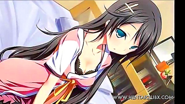 Sexy Anime Chick Pleases With Hot Fan Service Ecchi Action