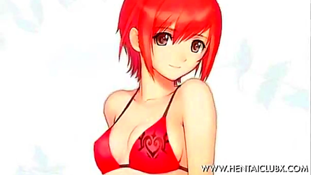 Sexy Anime Chick Pleases With Hot Fan Service Ecchi Action