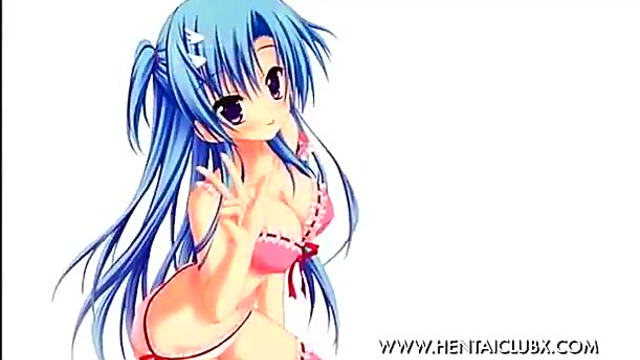 Sexy Anime Chick Pleases With Hot Fan Service Ecchi Action