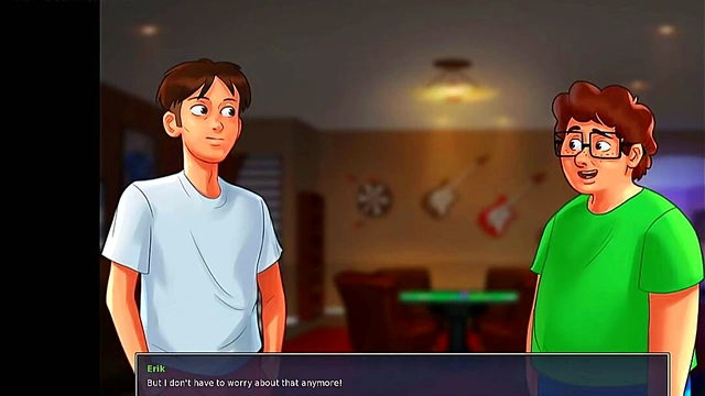 Busty Blonde College Student Gets Fucked Hard in Summertime Saga Hentai Game