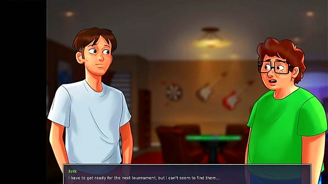 Busty Blonde College Student Gets Fucked Hard in Summertime Saga Hentai Game