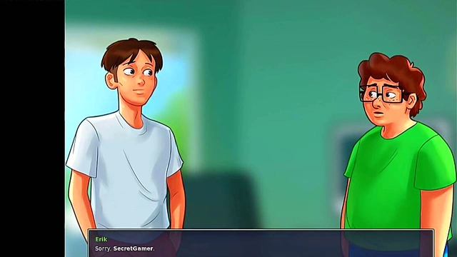 Busty Blonde College Student Gets Fucked Hard in Summertime Saga Hentai Game