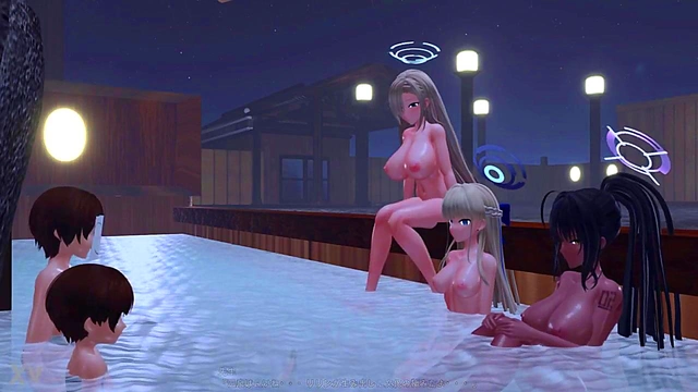 Asuna Karin Toki’s Anime Group Sex Adventure Begins