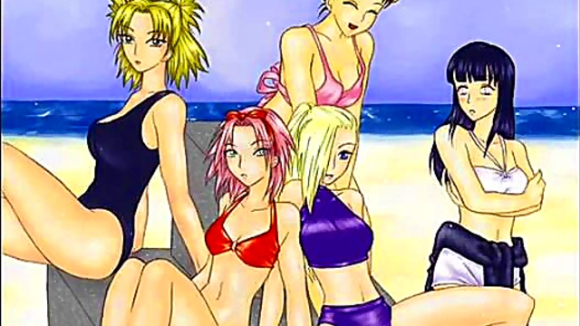 Sexy Naruto Girls Get Ecchi With Hot Hentai Action