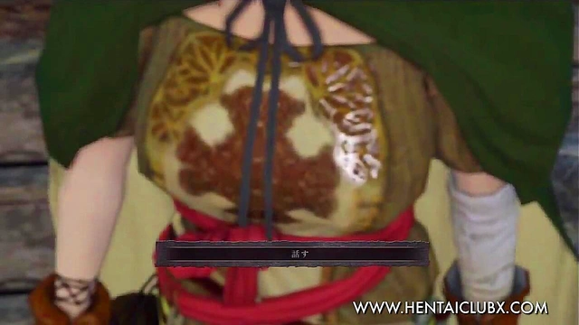 Sexy Ecchi Anime Girl From Dark Souls II Tempts With Seductive Moves