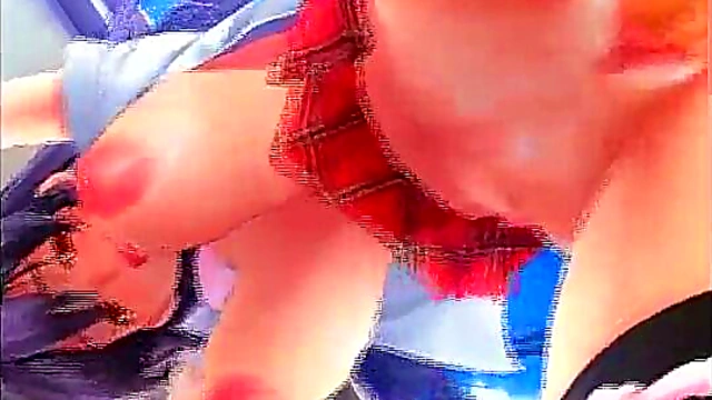 Horny Student Council President Gets Animated in Steamy Anime Action