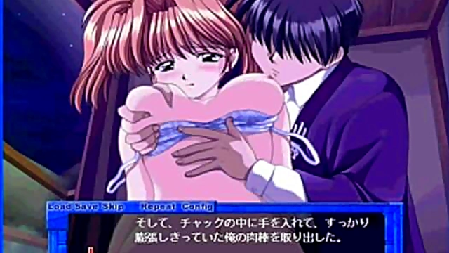 Cute Eroge Girl Gets naughty in Tokimeki Check-In Scene