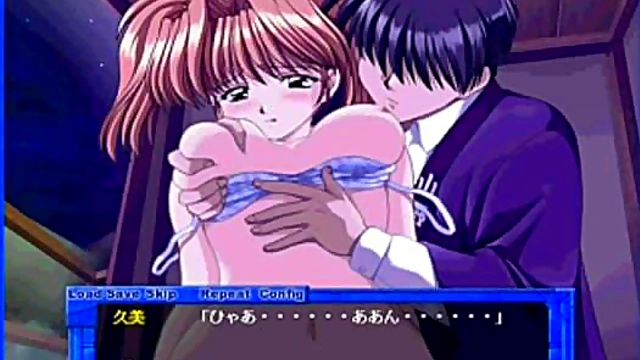 Cute Eroge Girl Gets naughty in Tokimeki Check-In Scene