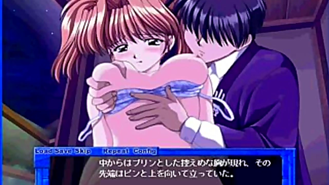Cute Eroge Girl Gets naughty in Tokimeki Check-In Scene