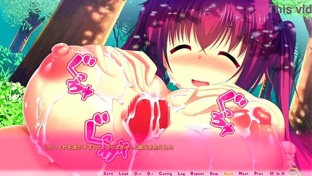 Japanese Big-Busted Anime Goddess Squeezes Dick Between Her Perfect Tits