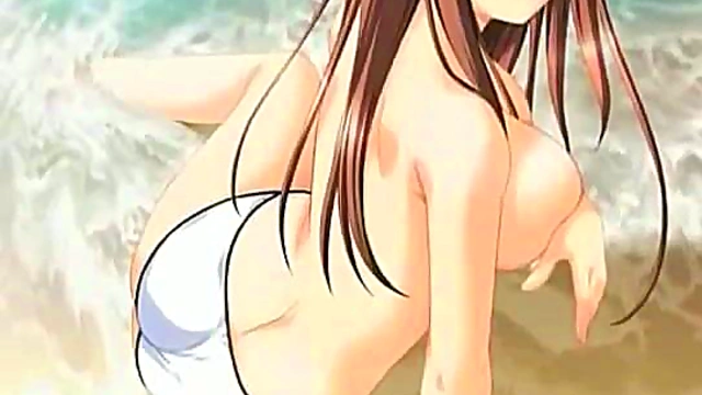 Nude Anime Girls Enjoy Beach Fun With Sexy Ecchi Action & Music
