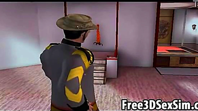 Hot 3D Cartoon Lesbians Get Wild In Hardcore Anime Action