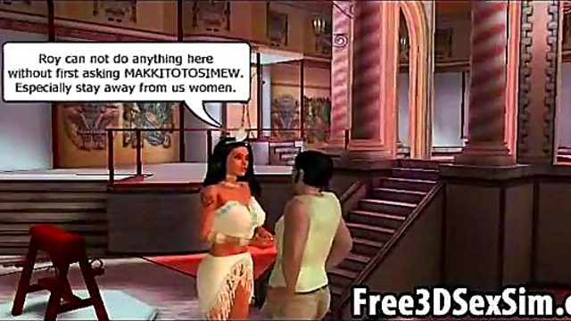 Hot 3D Cartoon Lesbians Get Wild In Hardcore Anime Action