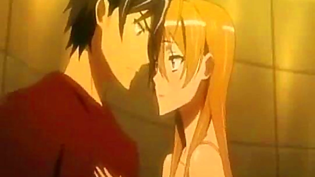 Naked Anime Girls Show Off Thongs in Sexy Bikini Ecchi Scenes