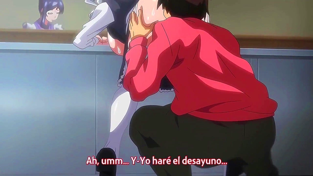 Horny Virgen Maid Gets Romantic Anime Action With Busty Servant