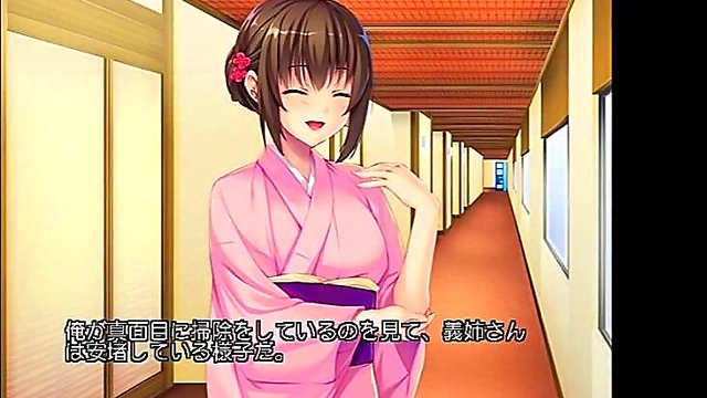 Horny Widowed Landlady Tempts Tenant With Sexy Anime Action