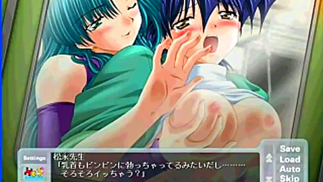 Horny Hentai Eroge Couple Engage in Steamy 12-Minute Sex Session