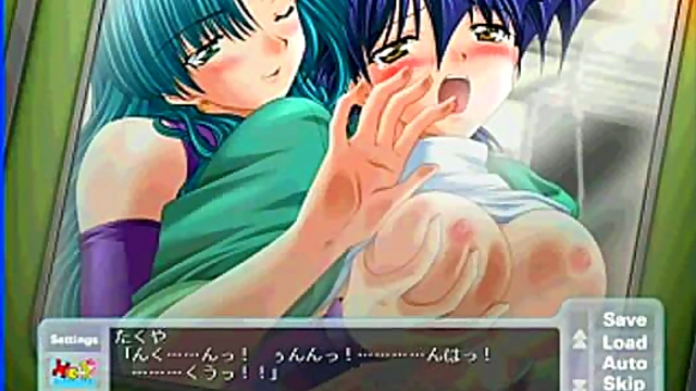 Horny Hentai Eroge Couple Engage in Steamy 12-Minute Sex Session