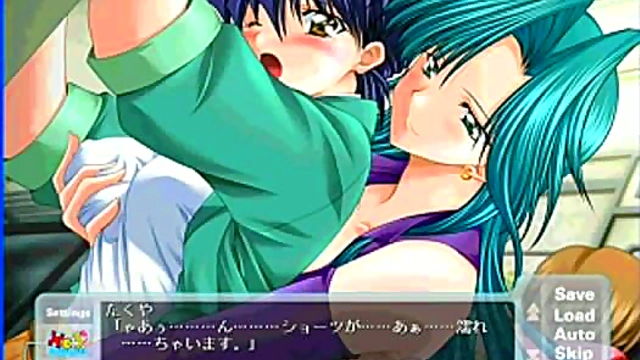 Horny Hentai Eroge Couple Engage in Steamy 12-Minute Sex Session