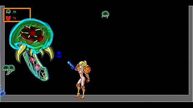 Samus Fucks Metroid in Steamy Hentai Game Action