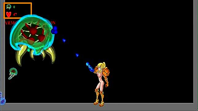 Samus Fucks Metroid in Steamy Hentai Game Action