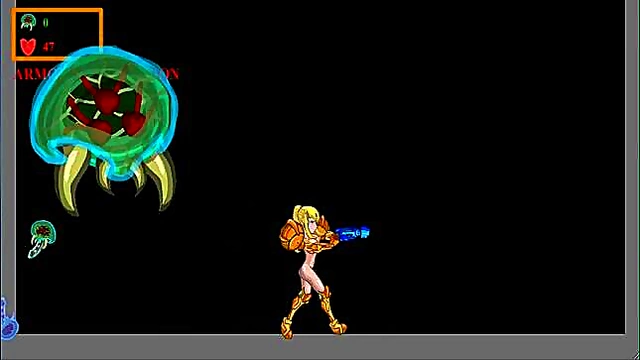 Samus Fucks Metroid in Steamy Hentai Game Action