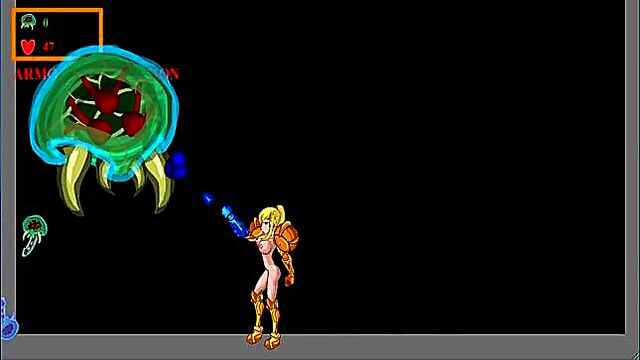Samus Fucks Metroid in Steamy Hentai Game Action