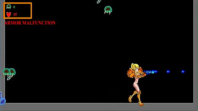 Samus Fucks Metroid in Steamy Hentai Game Action