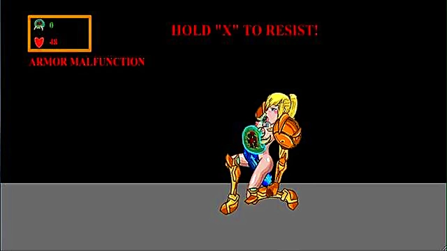 Samus Fucks Metroid in Steamy Hentai Game Action