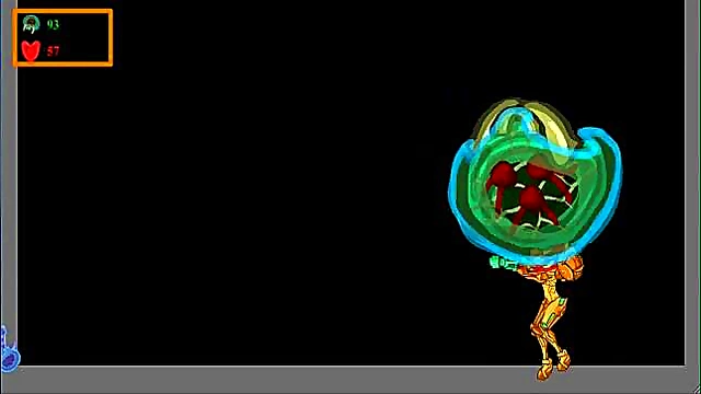 Samus Fucks Metroid in Steamy Hentai Game Action