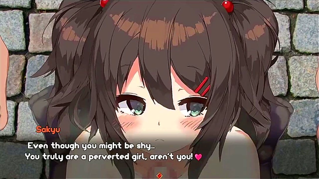 Cute Hentai Chick Gives Seductive Hand Job In Sexy Game Scene