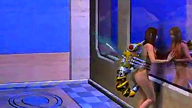 Robot Insect Dominates Toon Babe With Big Cock Impregnation Machine Anal Fun