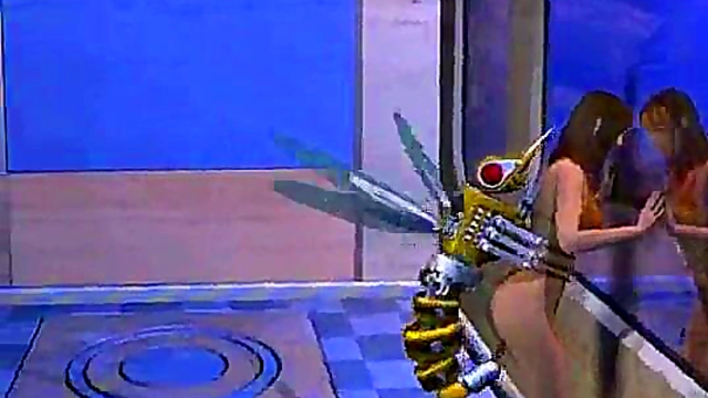 Robot Insect Dominates Toon Babe With Big Cock Impregnation Machine Anal Fun