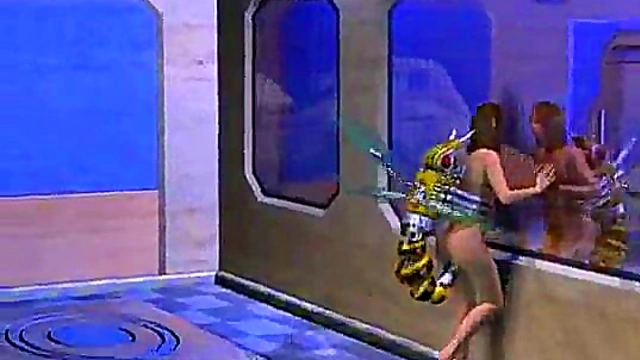 Robot Insect Dominates Toon Babe With Big Cock Impregnation Machine Anal Fun