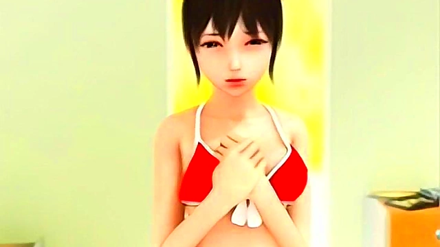 Sexy 3D Hentai Girl Shows Off Her Curves In Intense Sex Scene